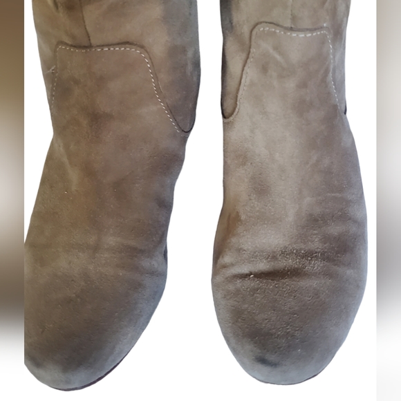 Coach Light Tan Suede Over The Knee Boot size 7 - Picture 3 of 7